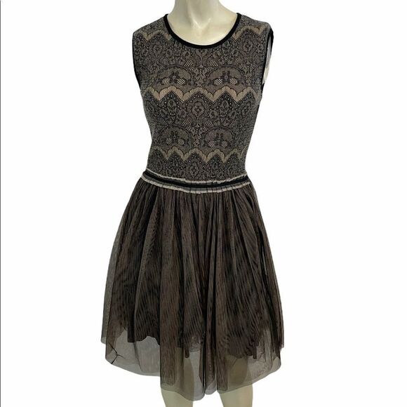 Anthropologie Dresses & Skirts - Anthropologie Weston Wear Sweater Lace Dress S NWT